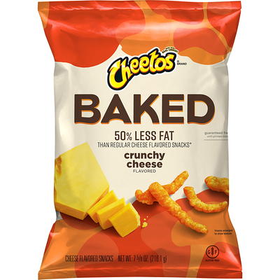 Cheetos Crunchy Cheddar Jalapeno Cheese Snacks, 3.5 oz 