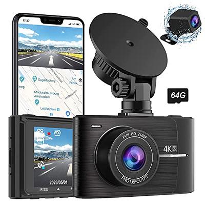  Dash Cam Front with 32G SD Card, BOOGIIO 1080P FHD Car Driving  Recorder 3'' IPS Screen 170°Wide Angle Dashboard Camera Aluminum Alloy  Case, WDR G-Sensor Parking Monitor Loop Recording Motion Detection 