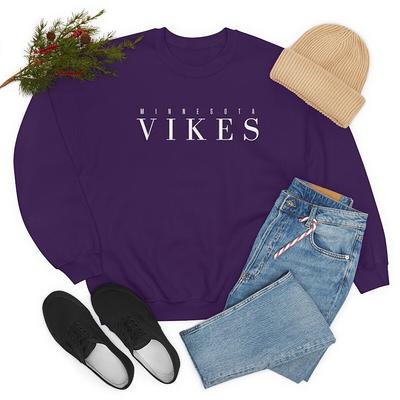 NFL Team Apparel Little Girls' Minnesota Vikings True Fan Pullover