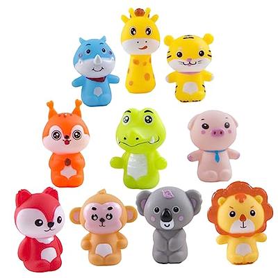 Jamlynbo Lovely Family Hand Puppets Mouth Opening Plush Puppets Toys Role  Playing Toys Puppets Children Storytelling Teaching Toys 