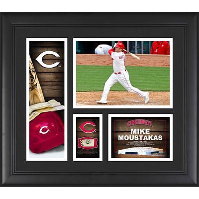 Francisco Lindor New York Mets Unsigned Framed 5-Photo Collage with a Piece  of Game-Used Ball