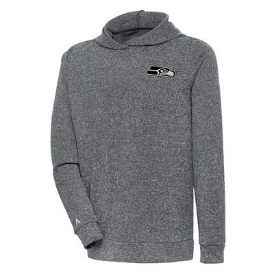 Lids Seattle Seahawks New Era Team Brushed Hoodie T-Shirt - Heathered Gray