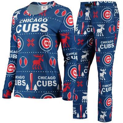 Chicago Cubs French Terry Button Front Cardigan