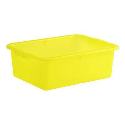 Vigor 20 x 15 Blue Heavy-Duty Polypropylene Bus Tub Lid / Food Storage  Box Lid