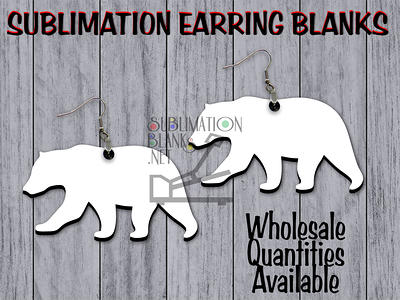 MDF Blank Sublimation Earrings (2sided)/Sublimation Blanks/Sublimation  Earrings