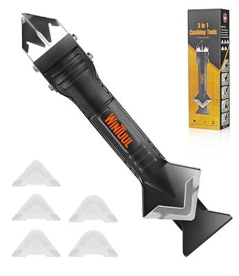 Coitak Tile Grout Saw Angled Grout Saw with 3 Pieces Extra Blades  Replacement, Grout Removal Tool for Tile Cleaning