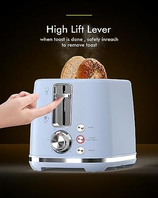 2-Slice Toaster with manual lift lever