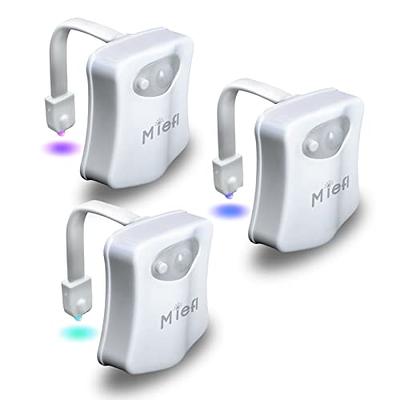 2 Pack Toilet Night Light 8 Color Changing Night Light Motion