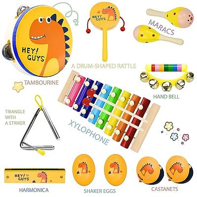 Music Triangle Instrument Set, Hand Percussion Triangle Children