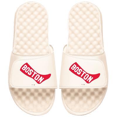 Men's ISlide Navy/Gray Boston Red Sox Slide Sandals