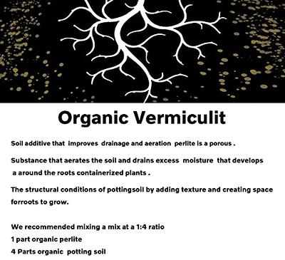 30 QT Professional Grade Horticultural Organic Vermiculite (30 QT,  Vermiculite)