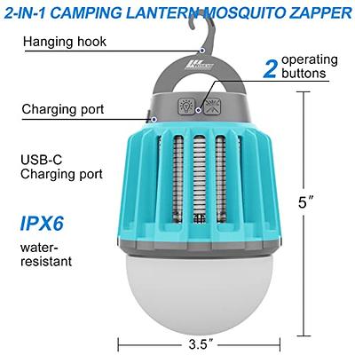 Cubilan Bug Zapper Electric Lantern Gnats & Mosquitoes Light Bulb