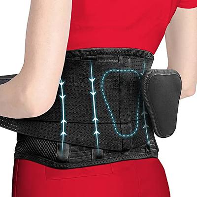 Back Support Brace Belt for Men & Women - Breathable Lumbar Support Belt,  scoliosis back brace, Waist