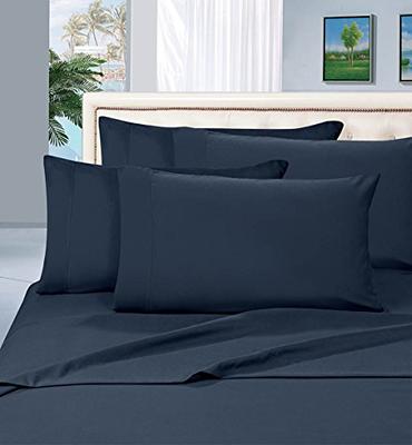 Elegant Comfort Luxury Soft Bed Sheets Holiday Pattern 1500 Thread Count  Percale Egyptian Quality Softness Wrinkle and Fade Resistant (6-Piece)