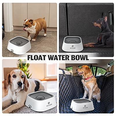 Pecute Dog Bowls Slow Feeder Bloat Stop Pet Bowl Eco-Friendly Non-Toxic No  Chocking Healthy Design Bowl with No-Spill Non-Skid Silicone Mat Stainless  Steel Water Bowl for Dogs Cats and Pets M-13.5oz/bowl Grey