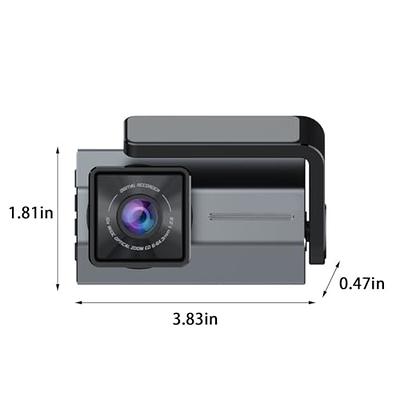 1080P HD WiFi Dash Cam with Wide-Angle Lens, Night Vision and