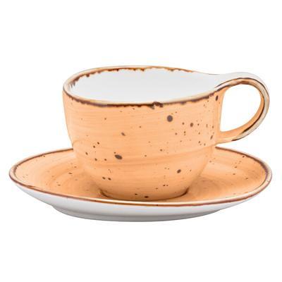 Acopa 2.25 oz. Espresso Cup and Saucer Set - 24/Case