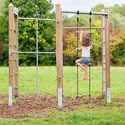 Abaodam 2 Pairs Toy for Kids Outdoor Play Toys for Kids Outdoor Toys  Walking Rope for Preschool Wooden Stilts