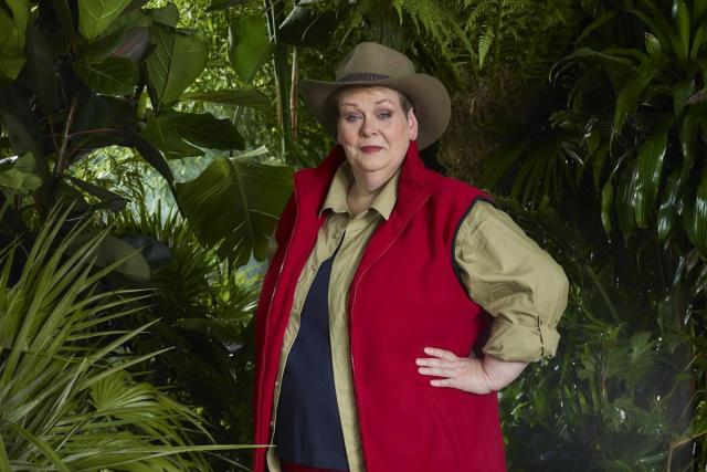 Anne Hegerty in 'I'm A Celbrity': ITV