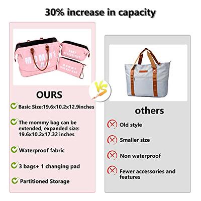 Hospital Bags For Labor and Delivery, Diaper Bag Organizing