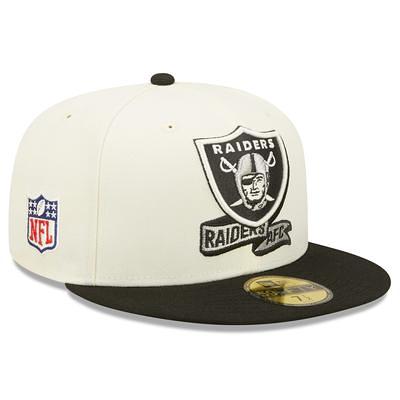 Las Vegas Raiders New Era 2023 Sideline Historic Pom Cuffed Knit