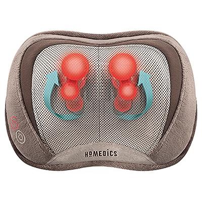 Homedics Back and Neck Massager, Portable Shiatsu All Body Massage Pillow  with Heat, Targets Upper and Lower Back, Neck and Shoulders. Lightweight  for Travel - Yahoo Shopping