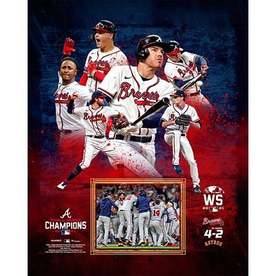 Atlanta Braves Fanatics Authentic 2021 MLB World Series Champions Black  Framed Logo Jersey Display Case