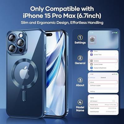 Blue Clear and Color iPhone 15 Pro Case