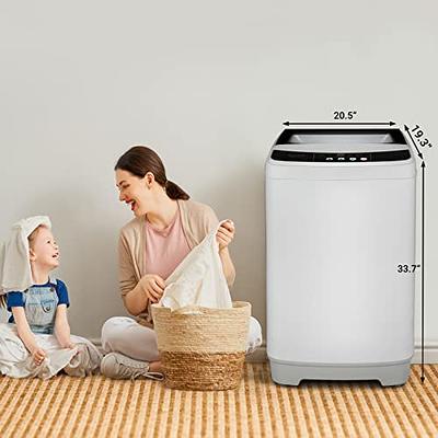 LEADZM 13lbs Portable Washing Machine, Full-Automatic 1.32cu.ft