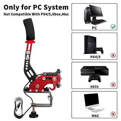 Usb Handbrake 64 Bit Plug And Play 2 In 1 Pc Sim Racing Game, g27 no ps5 