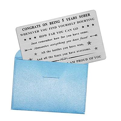  Laluminter Happy Anniversary to My Husband, Engraved Wedding  Anniversary Wallet Card for Husband from Wife : Clothing, Shoes & Jewelry