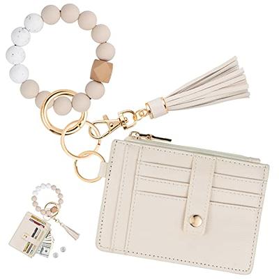 Keychain Wallet Wristlet Bangle Bracelet ID Card Holder 