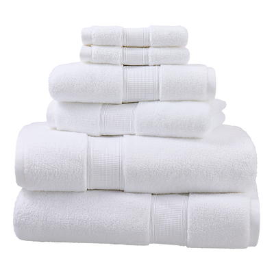 Liz Claiborne Signature Plush Bath Towel Collection, One Size , White