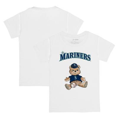 Toddler Tiny Turnip White Seattle Mariners Teddy Boy T-Shirt - Yahoo  Shopping