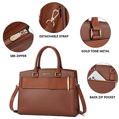 BOSTANTEN Leather Handbags Satchel Bags for Women Designer Shoulder Purses  Top Handle Crossbody Bags - Yahoo Shopping