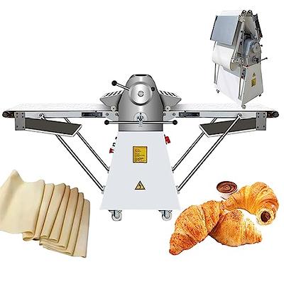 INTBUYING Dough Sheeter Machine 20in Reversible Puff Pastry Roller Sheeter  Pizza Croissant Bread Dough Flatten Roller Presser Stainless Steel Crust  Biscuit Crisping Folding Sheeter for Bakery 220V - Yahoo Shopping