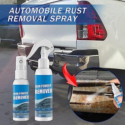 Biaoyun 2Pack Iron Powder Remover, Car Rust Remover Spray, Car Rust Removal  Spray, Multifunctional Paint Cleaner Car Maintenance Powder Spray Rust  Remover Iron Cleaning (2 * 100ML) - Yahoo Shopping