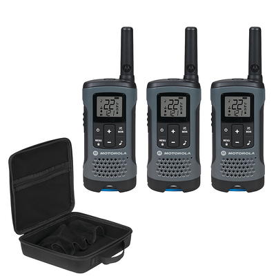 MOTOROLA Talkabout T265 Rechargeable 2-Way Radio Sportsman Edition in  Orange with Black (2-Pack) T265 - The Home Depot