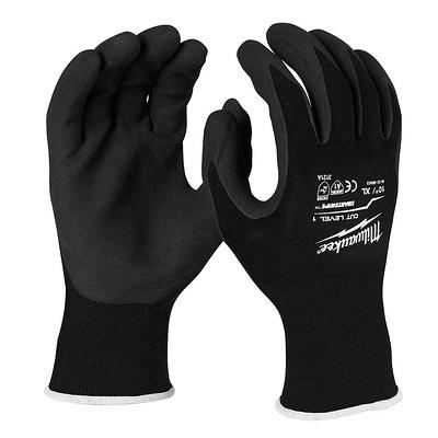 Milwaukee Large Red Latex Level 2 Cut Resistant Insulated Winter Dipped Work  Gloves - Yahoo Shopping