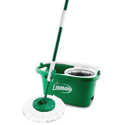 O Cedar EasyWring Microfiber Spin Mop & Bucket Floor Cleaning System with 3 Extra Refills