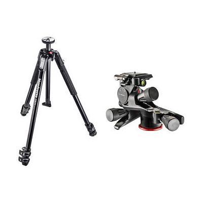 Manfrotto MT190X3 Aluminum Tripod with XPRO Geared 3-Way Pan/Tilt Head Kit  MT190X3 - Yahoo Shopping