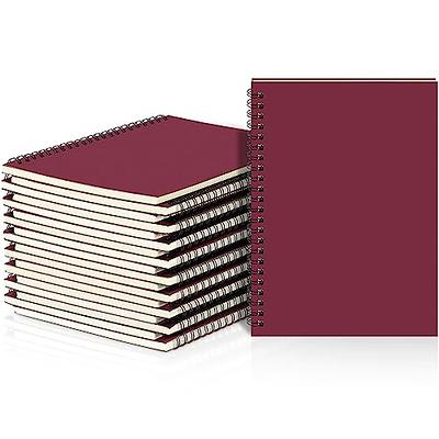 3 Pack A5 Journal Notebooks Classic College Ruled Notebooks Hardcover  Leatherette Lined Journals for Office Home School Business, 8.3 x 5.5 inch