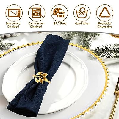 2 inch Clear Plastic Napkin Rings