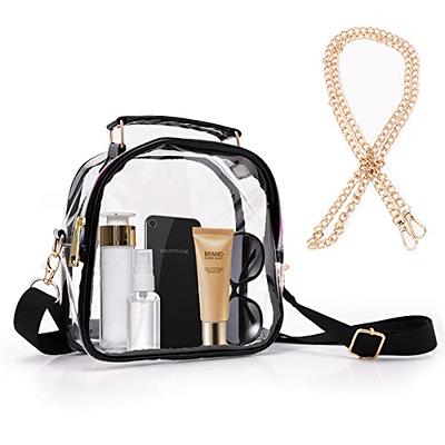  MOETYANG Clear Purse Stadium Approved for Women, Small Clear  Crossbody Bag Fashion, Cute See Through Clutch Mini Shoulder Bag : Sports &  Outdoors