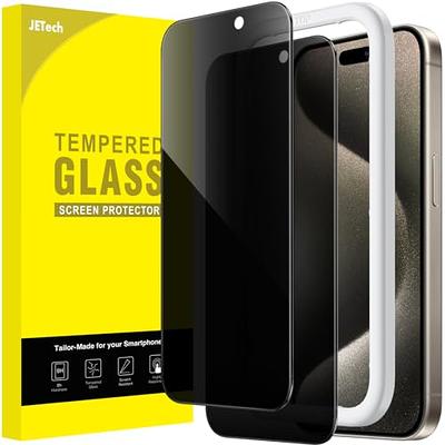 JETech Privacy Screen Protector for iPhone 15 Pro Max 6.7-Inch