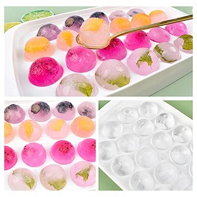 DAYHAP Ice Cube Tray with Lid Ice Trays for Freezer Ice Maker Mold