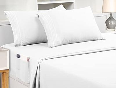 Utopia Bedding 3-Piece Duvet Cover Set - 1 Duvet Cover with 2 Pillow Shams  - Soft Brushed Microfiber Fabric - Shrinkage and Fade Resistant - Easy Care  (Queen, White) 