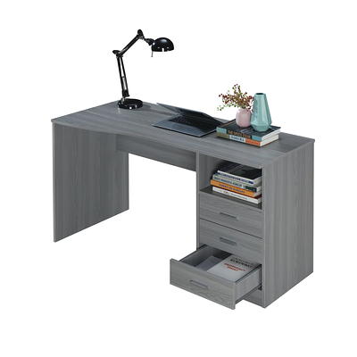 Techni Mobili Writing Desk with Storage - Wenge