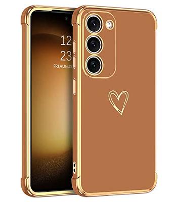 YoodQood for Samsung Galaxy A32 5G Square Case Non Slip Shockproof Slim TPU Full Protection Retro Elegant Luxury Leather Case with Kickstand for A32
