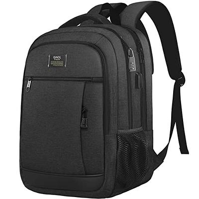 NUBILY Laptop Backpack 17 inch Waterproof Extra Large TSA Backpack for Women Men 45L Grey Green, Men's, Size: 17.3